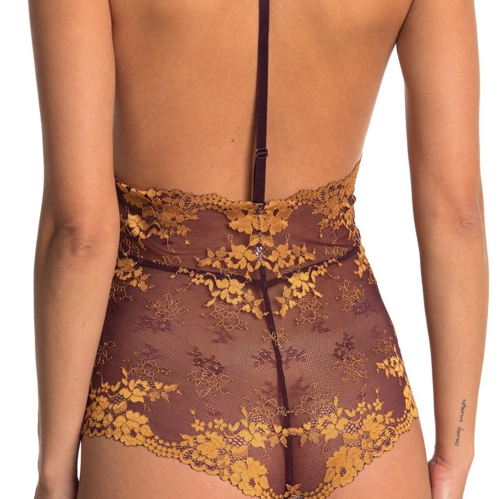 Lace teddy, beautiful color, NEW w/tags